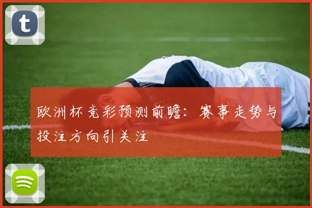 欧洲杯竞彩预测前瞻：赛事走势与投注方向引关注